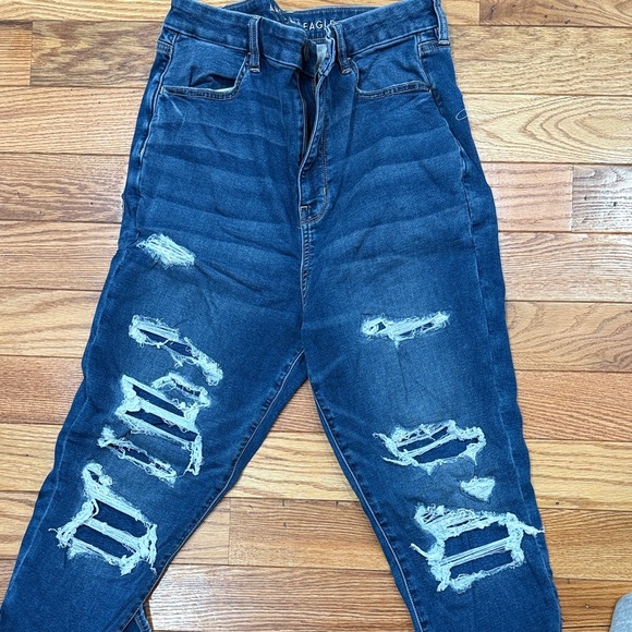 American Eagle Outfitters Dark Indigo Skinny Jeans - Picture 2 of 2